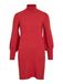 VILA Robe en maille 'VIKERRY' rouge