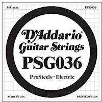 D'Addario PSG042 ProSteels .036 Single Guitar String