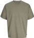 JACK&JONES JJEBARRON TEE SS O-NECK NOOS Heren T-shirt Maat S Katoen Polyester Vetiver