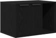 vidaXL enclos pour chat chêne noir 60x40x40 cm bois traité