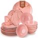 Set de vaisselle en porcelaine de 16 pièces