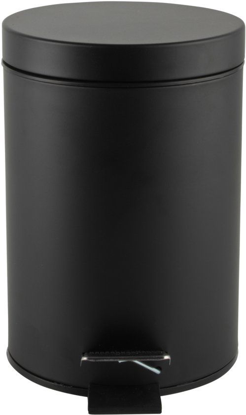 Beldray Bathroom Pedal Bin - 3L - Black
