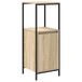 VidaXL Badkamermeubel met planken 36x35x95 cm Sonoma eikenkleurig