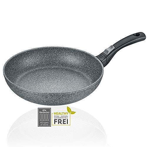 Berndes Pan 28 cm Alu Click Induktion, braadpan met afneembare steel