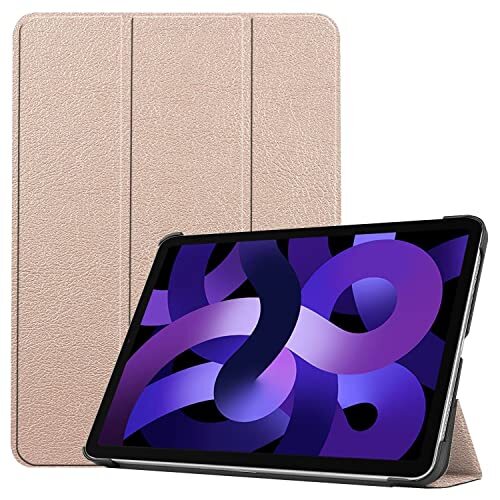 RanTuo Tablet Case voor Lenovo Pad Plus, PU Skin, Licht en Dun, Waterdicht, Stofdicht, Anti-Fall Beschermhoes voor Lenovo Pad Plus (Goud)