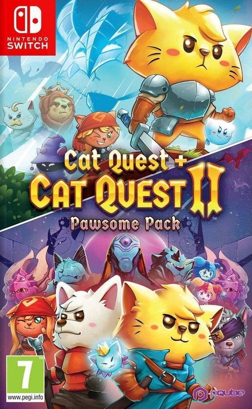 PQube cat quest + car quest ii pawsome pack