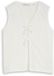 Tom Tailor Denim - Top met strikdetails - Maat L - off white