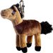 HKM Sleutelhanger -Funny Horses- bruin