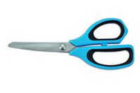 Arcos Serie Prochef - keukenschaar - lemmet roestvrij staal 215 mm - handgreep polypropyleen kleur blauw en zwart
