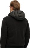 Superdry Storm Hybrid fleecejack met capuchon Heren Zwart M