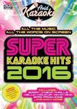 Super Karaoke Hits 2016 DVD
