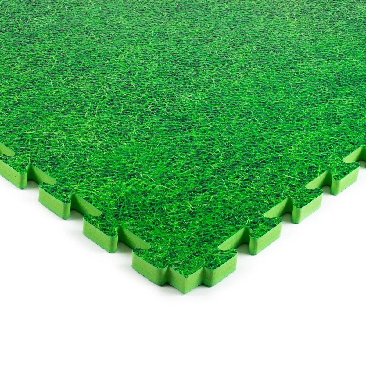 Rubbermagazijn Eva foam speelmat - 100x100cm - Puzzelmat - 2cm dik - Groen