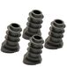 Wagner QuickClick® kunststof glijders, meubelglijders, stoelglijders, set van 4, basis zwart, om in te steken, 4x basis, SMART, kunststof, diameter 16/20 x 3/9/25 mm, helling 18 graden, made in DE