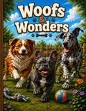 Woofs & Wonders 60 Fun Dog Breed Coloring Pages for Kids