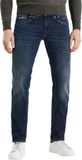 PME Legend Heren Jeans SKYRAK Regular Straight Fit Blauw W40/L32 Katoen Elastaan
