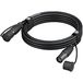 Neutrik NKE5E-E1E1-M0200 – Câble réseau RJ45 – Câble de brassage – 20 m – Noir
