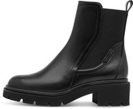 Tamaris Dames Chelsea laarzen 1-25425-47 Zwart