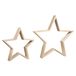 Rayher Houten Frame Set Ster