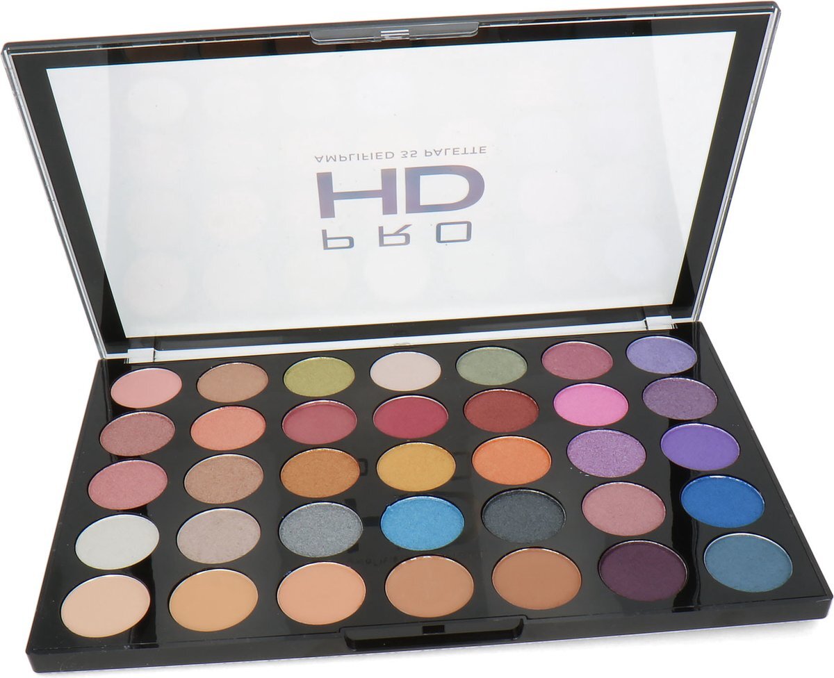 Makeup Revolution Pro HD Amplified Oogschaduw Palette - Exhilarate (zonder doosje)