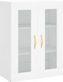 vidaXL Bovenkast - Wit - 69,5x34x90 cm