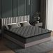 Sommier et matelas 140x200x20 cm, mousse à mémoire de forme avec gel, ressorts ensachés, fermeté H3
