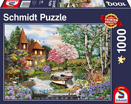 Schmidt Spiele Puzzel 'Hausam See' - 1000 stukjes
