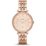 Fossil Montre Jacqueline pour femme, mouvement à quartz trois aiguilles avec bracelet en acier inoxydable