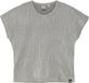 Indian Blue Jeans Top Metalllic Tops & T-shirts Meisjes - Shirt - Zilver - Maat 152