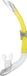Mares Aquazone Sailor Duik Snorkel Transparant, Geel