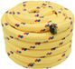 vidaXL Boottouw 4 mm 10 m Geel