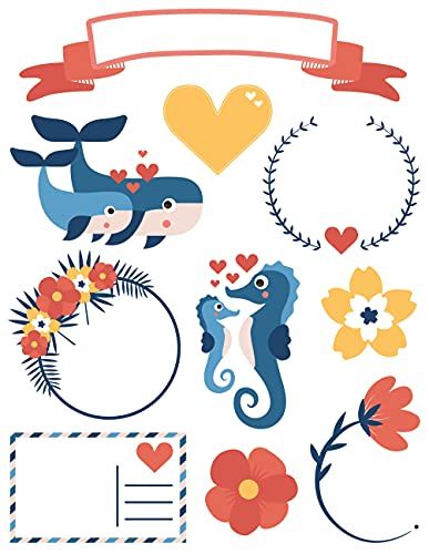 Sodertex L940651 sticker voor koelkast, verschillende kleuren, standaard