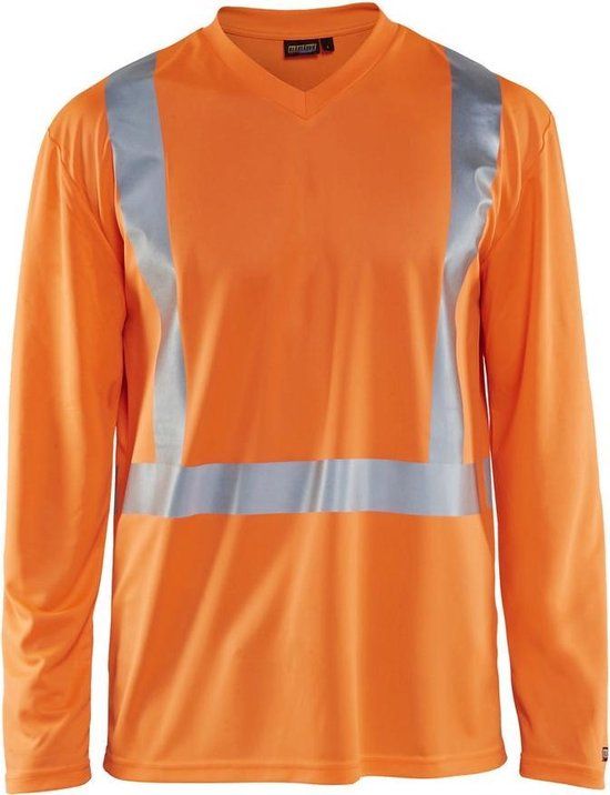 Blaklader UV-T-shirt lange mouw High Vis 3383-1011 - High Vis Oranje - XXXL