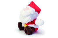 Trudi Sw Col Kerstman, pluche spel, cadeau-idee, maat XXS 9 x 10 x 6,5 cm, Sweet Collection