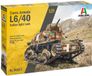 Italeri Modelbouwpakket Militaire voertuigen - 96553 Carro Armato L6/40 WWII - Italiaanse Lichte Tank Plastic - 1:35 - Modelbouw