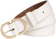 Legend Dames - Leren riem - Wit - 80cm