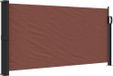Syfax Windscherm uittrekbaar 100x300 cm bruin