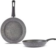 Karaca 5Ply PowerSteel 316+ Stainless Steel Lage Braadpan met Deksel – 28 cm – 5-Laags – Inductie