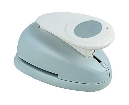 RAYHER motiefpons, ovaal, diameter 2,54 cm, 1 inch, geschikt voor papier/karton tot 200 g/m2