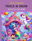 Tiny Libri GmbH Tiny Hands Trace & Draw Book- Tiny Hands Trace & Draw book for Kids Ages 4-12, Mermaid & Unicorn Magic