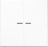 Jung LS RANGE Bedieningselement/Centrale Plaat LS995KO5WW - Wit