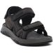 Valleverde Sandales Homme 54831 en Cuir Gris ou Brun Chaussures Décontractées Confortables, Légères et Flexibles, idéales pour Printemps Été, gris, 42 EU