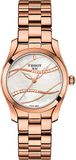 Tissot T-Wave T1122103311100 Horloge - Staal - Rosékleurig - Ø 30 mm