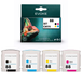 Evoke Compatible Ink for HP 88 HP88 4X CMJN: Black, Cyan, Magenta, Yellow 153 ml Officejet Pro K5400 K550 K8600 L7480 L7500 L7580 L7590 L7600 L7680 L7700 L7780