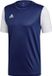 adidas Estro 19 Sportshirt - Maat XXL - Mannen - donker blauw/wit