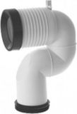 Villeroy & Boch Vario Afvoerbocht Verticaal 70-170mm Wit