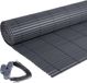 OEM Anthraciet balkonwindscherm en zonwering 2-in-1 - Weerbestendig en roestvrij - Bescherming, privacy en afscherming - 100x400 cm