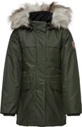 ONLY KIDS GIRL KOGLIVA WATERPROOF FUR PARKA CP OTW Meisjes Jas - Maat 164