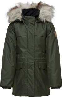 ONLY KIDS GIRL KOGLIVA WATERPROOF FUR PARKA CP OTW Meisjes Jas - Maat 164