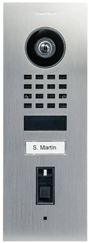 DoorBird D1101FV Fingerprint Flush-mount IP Video Door Station