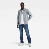 G-Star Mosa Straight Heren Jeans 26/32 Katoen Elastaan Faded Cascade
